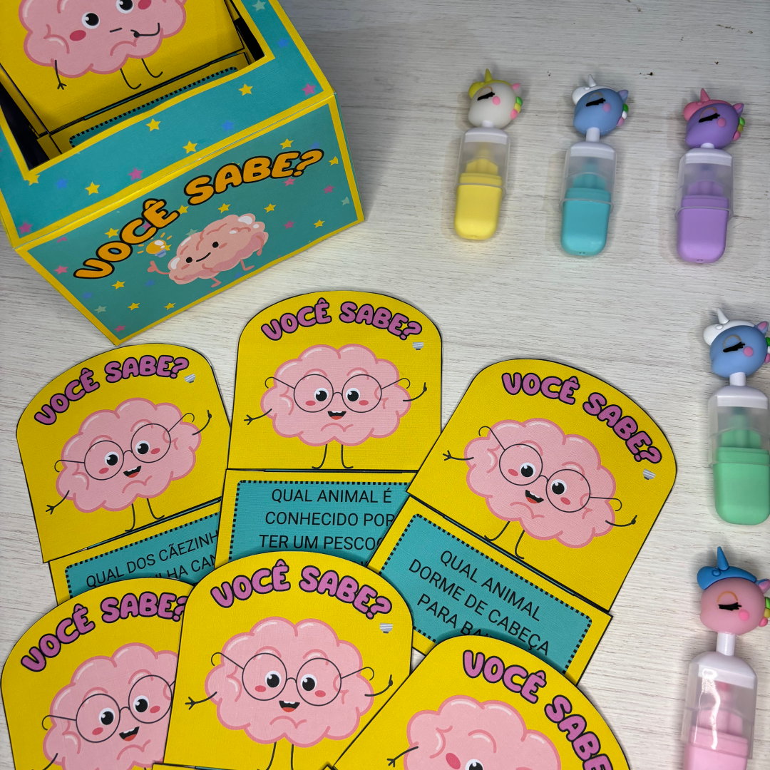 Dinâmica VOCÊ SABE?