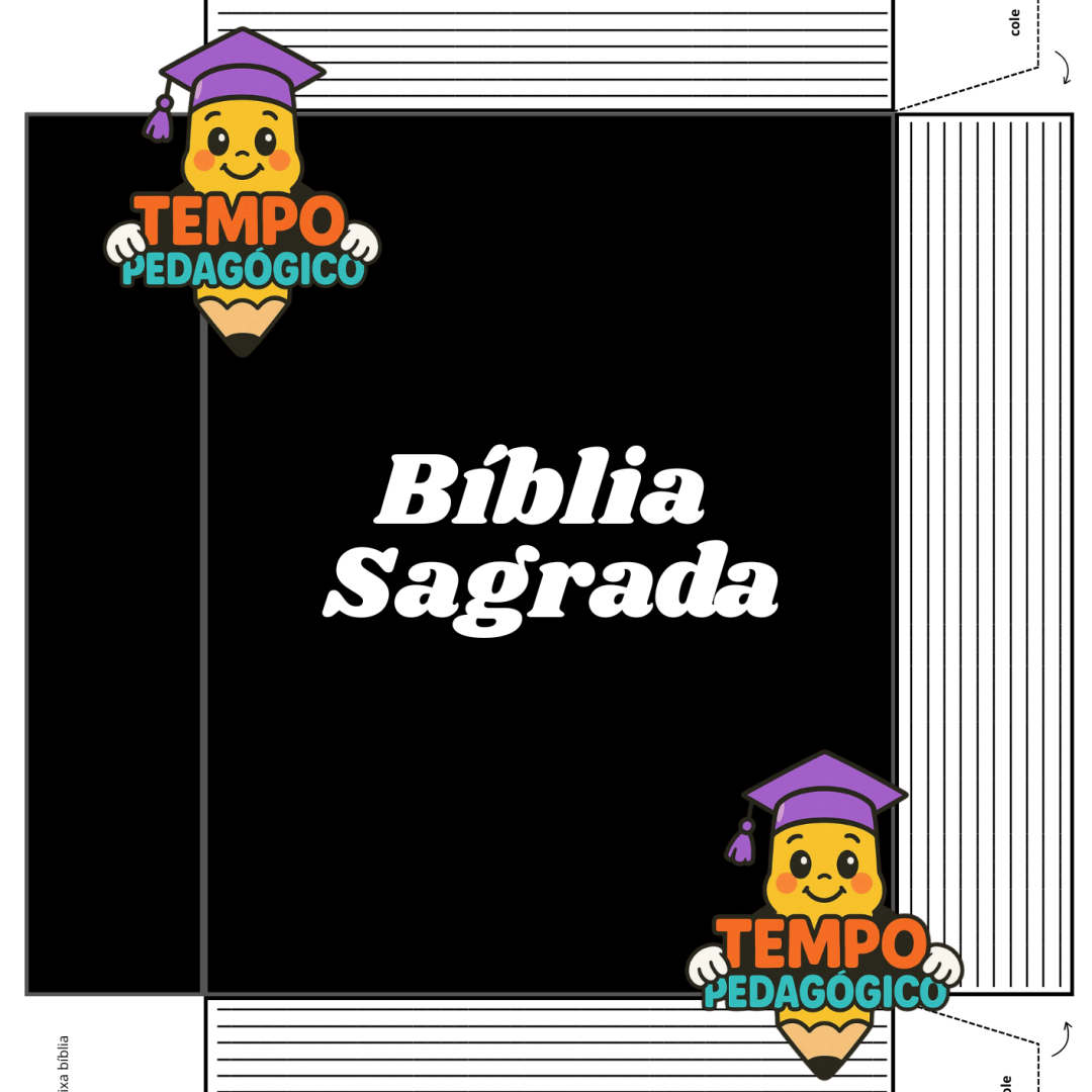 Caixa Bíblia Sagrada - Recurso Pedagógico