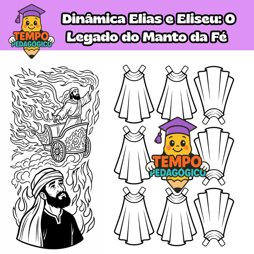 Dinâmica Elias e Eliseu: O Legado do Manto da Fé
