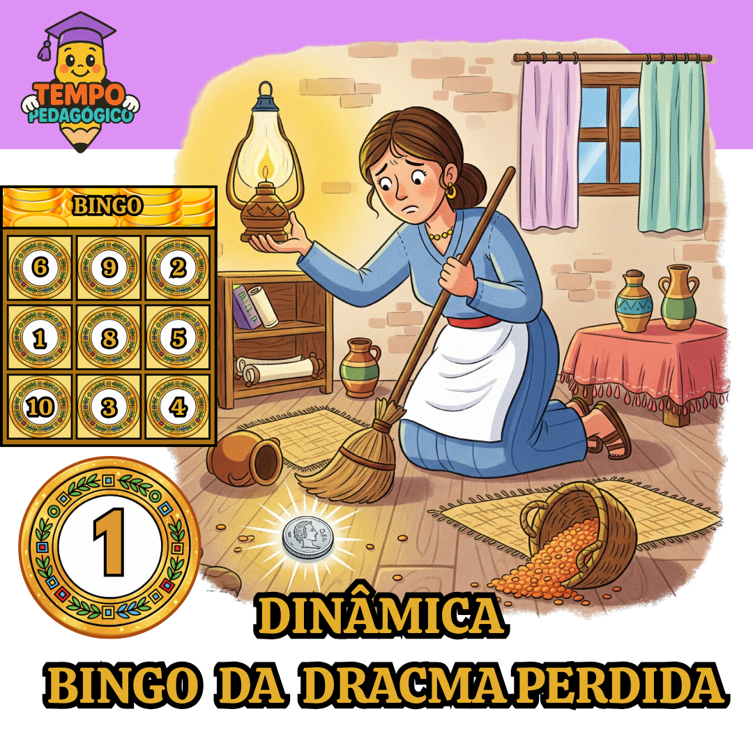  Dinâmica: Bingo da Dracma Perdida