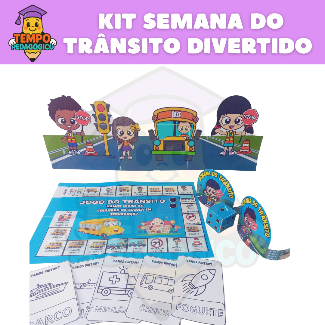 KIT SEMANA DO TRÂNSITO DIVERTIDO