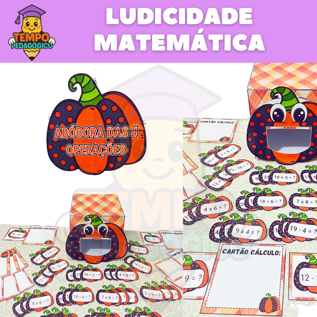 Abóbora das 4 operações