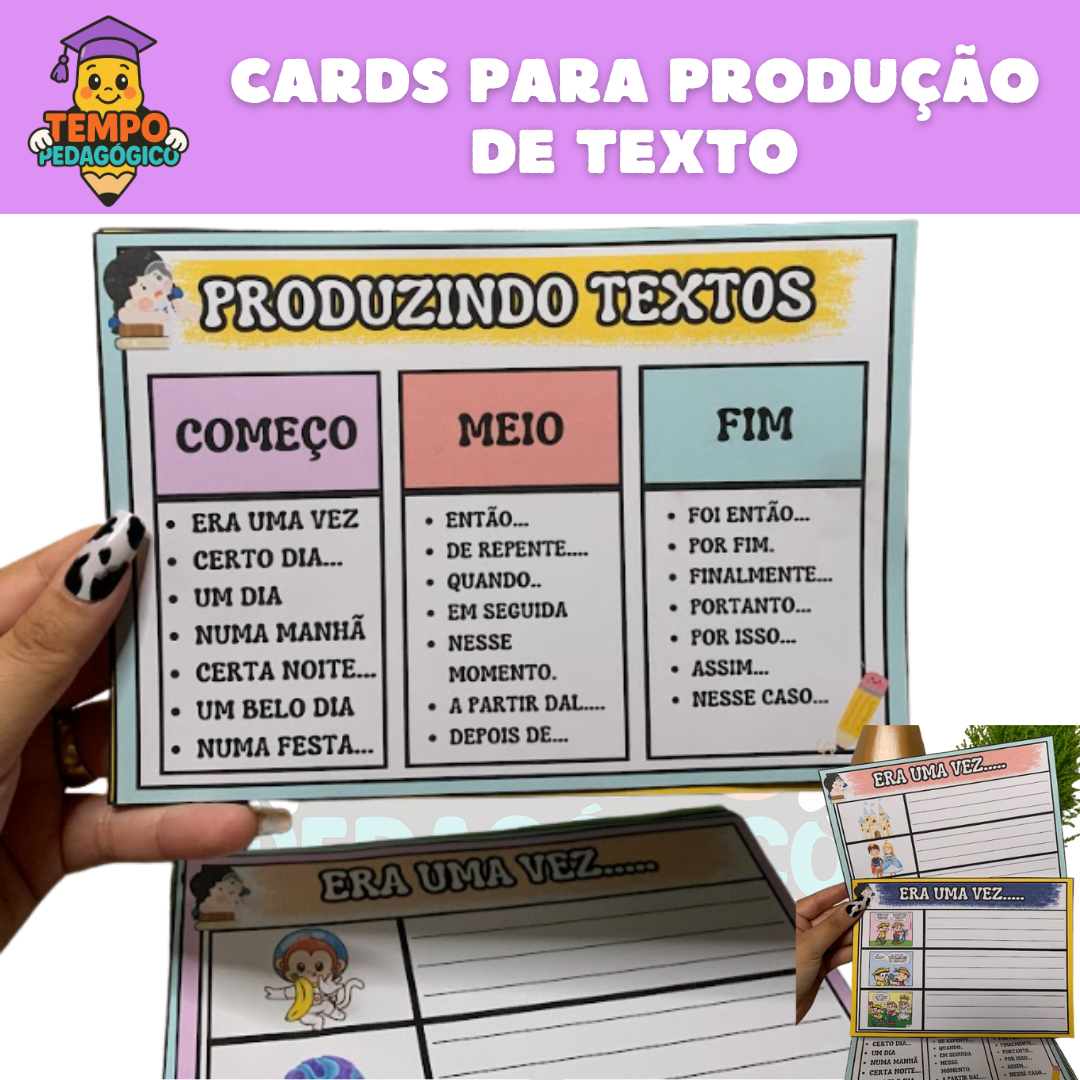 Fichas de Produção de texto