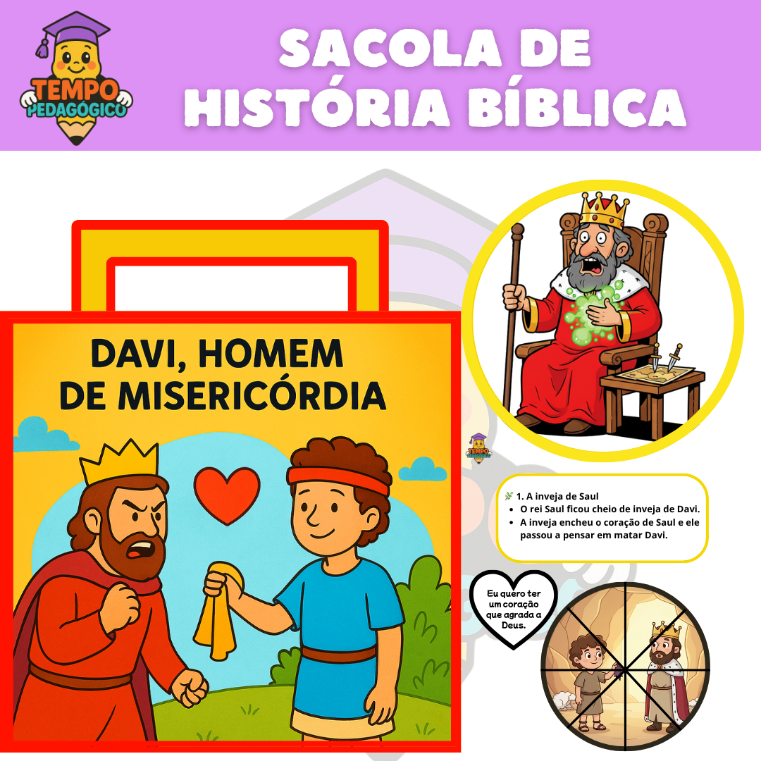 Sacolinha de História: Davi, Homem de Misericórdia