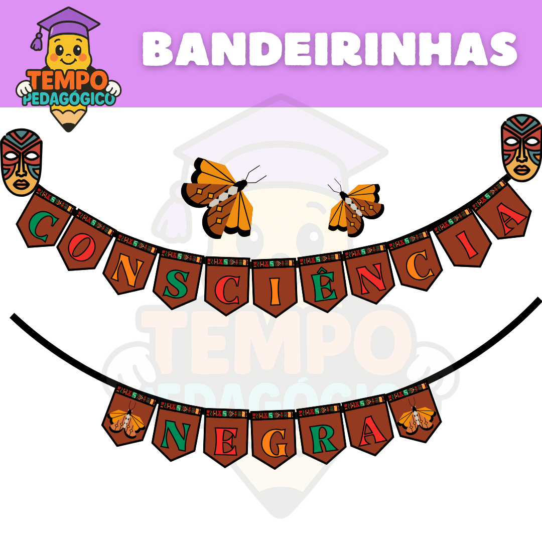 BANDEIRINHA CONSCIÊNCIA NEGRA