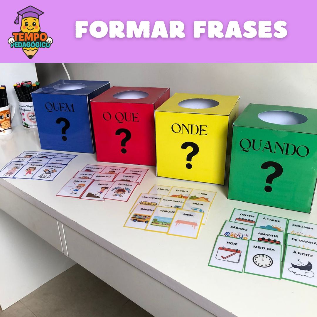 Caixa - Jogo de formação de frases