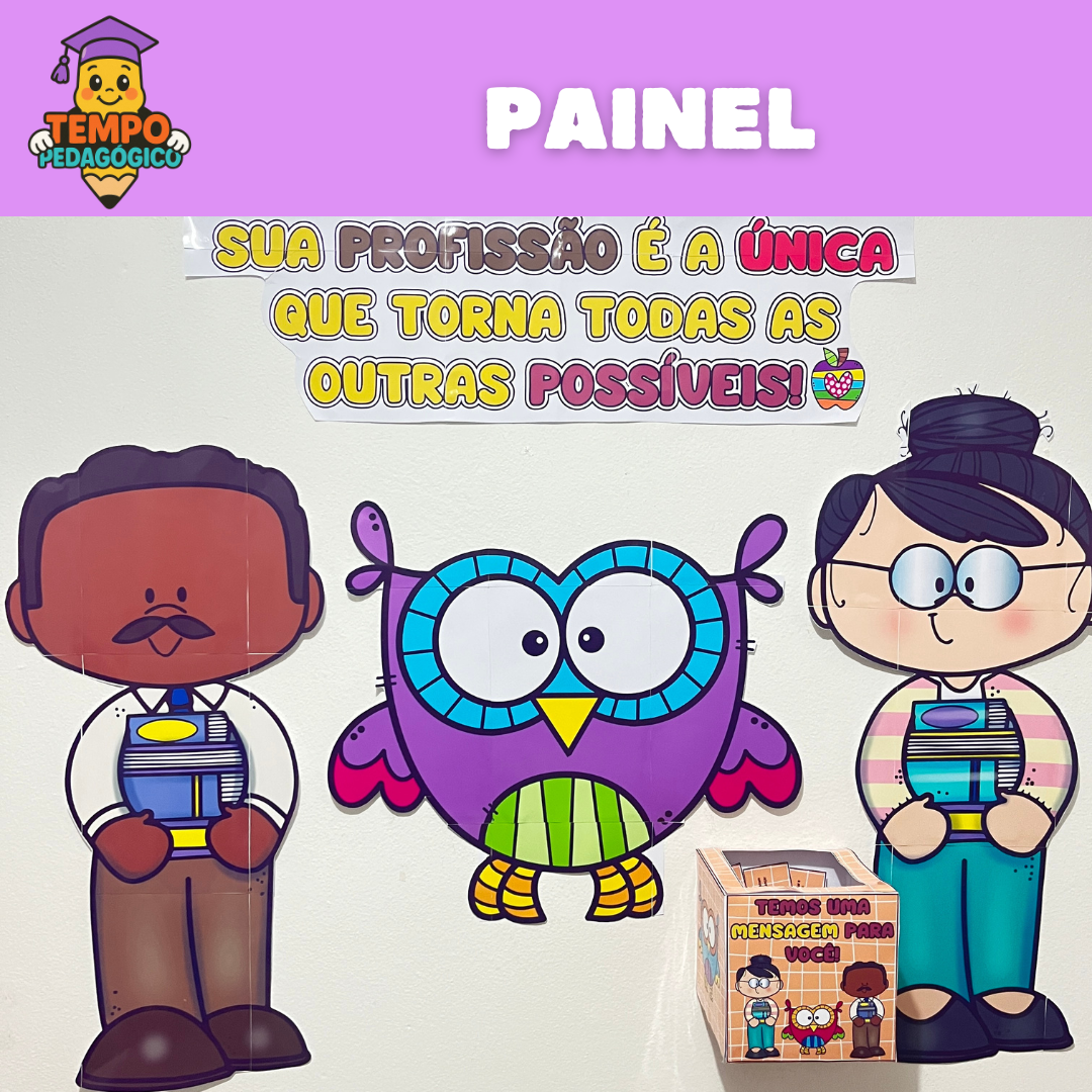 Painel dia dos Professores