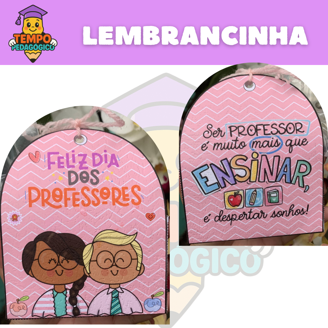 Porta bombom dia dos Professores