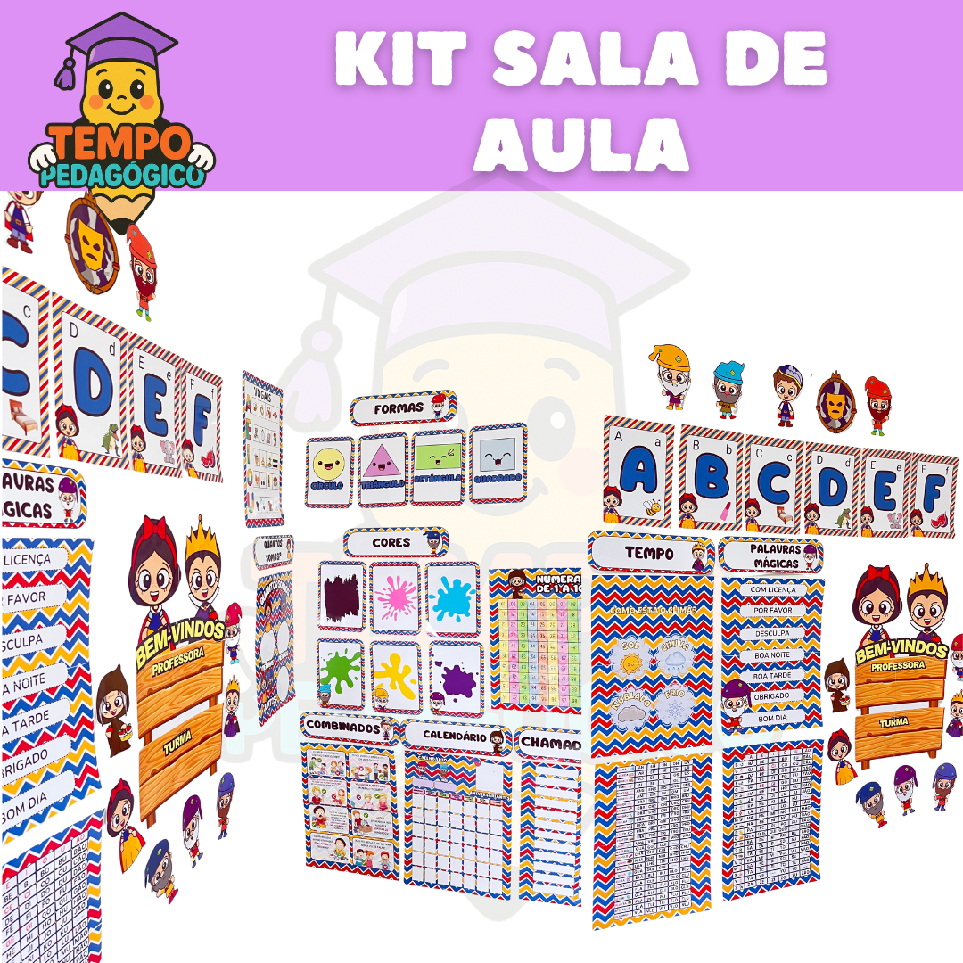 KIT SALA:  Branca de neve