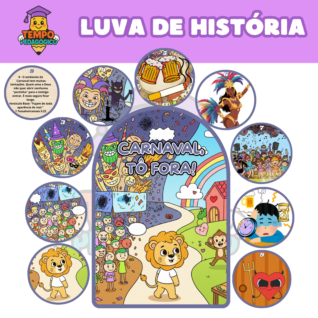 KIT: Carnaval, Tô Fora! A Escolha de Léo