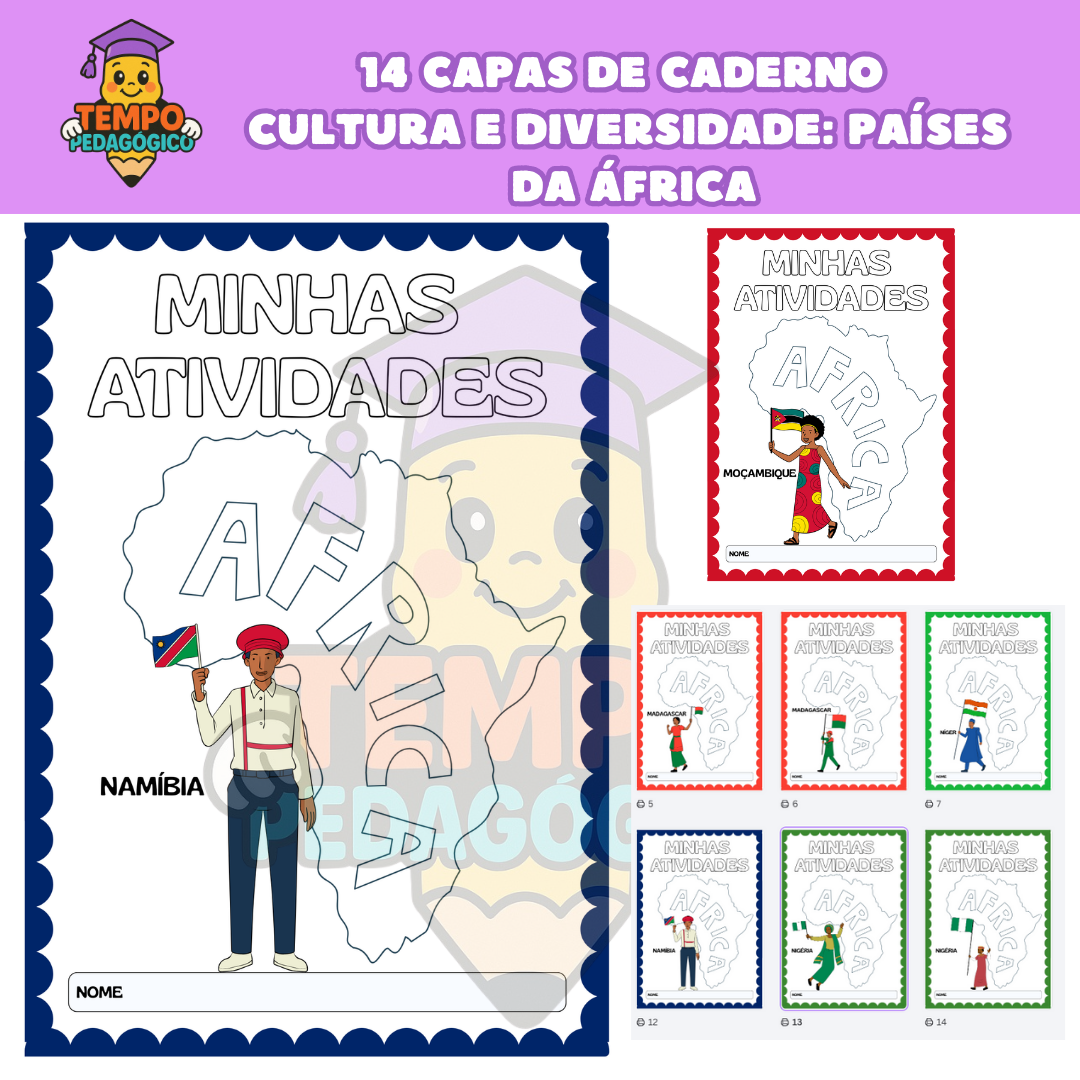 Cultura e Diversidade: Países da África