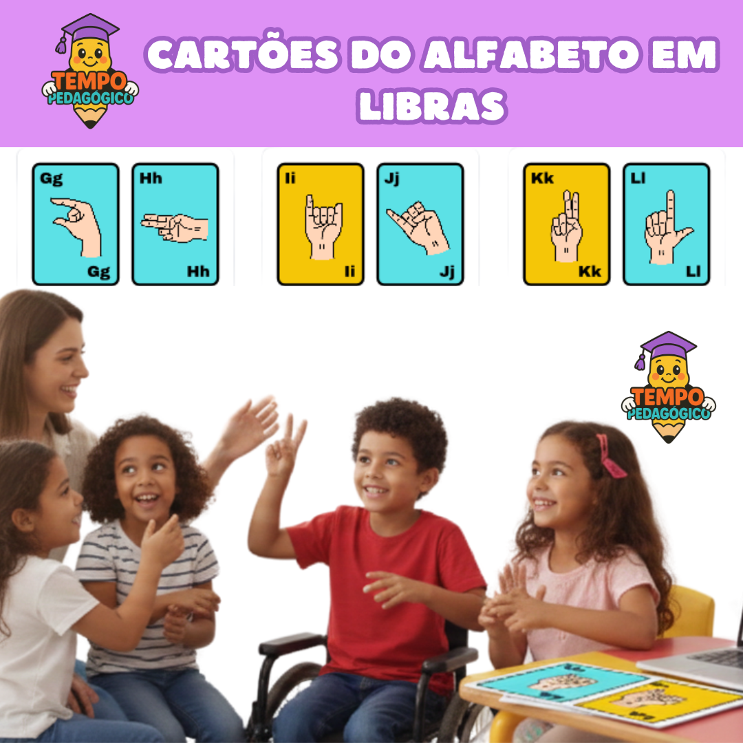 CARTÕES DO ALFABETO EM LIBRAS