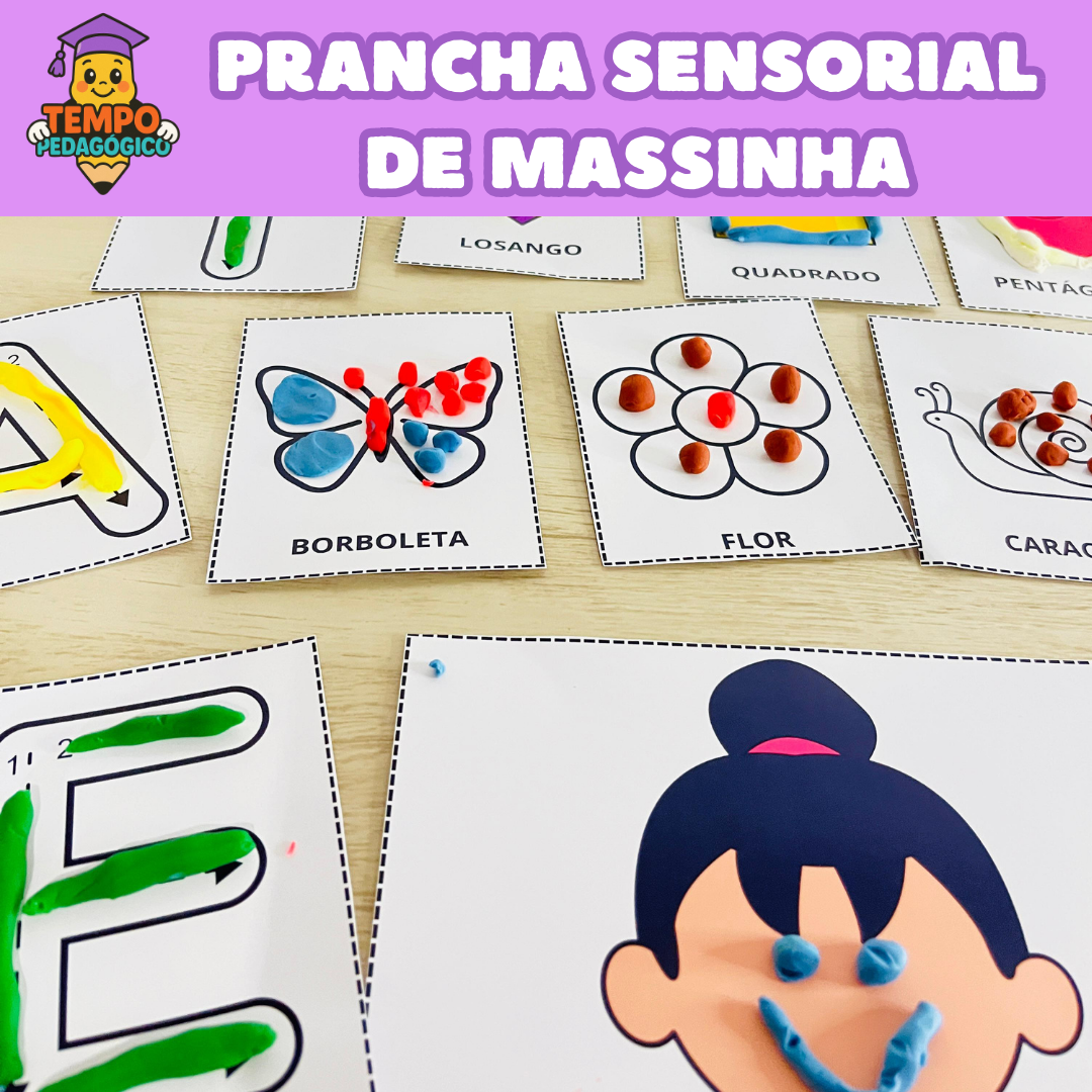 Prancha Sensorial de Massinha