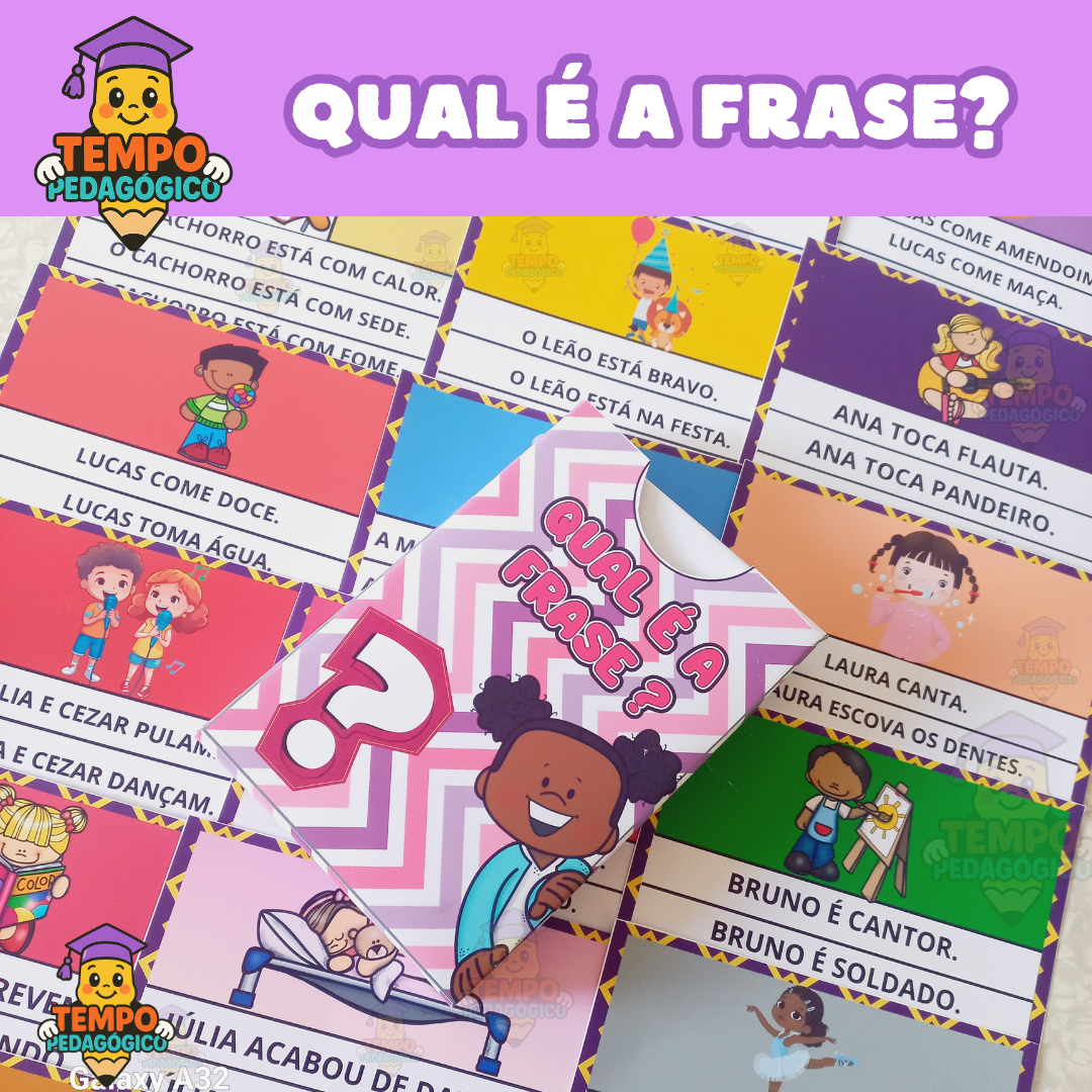 ️Qual é a frase? 