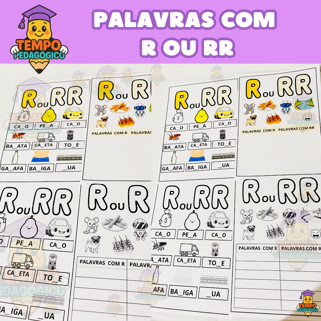Palavras com R ou RR