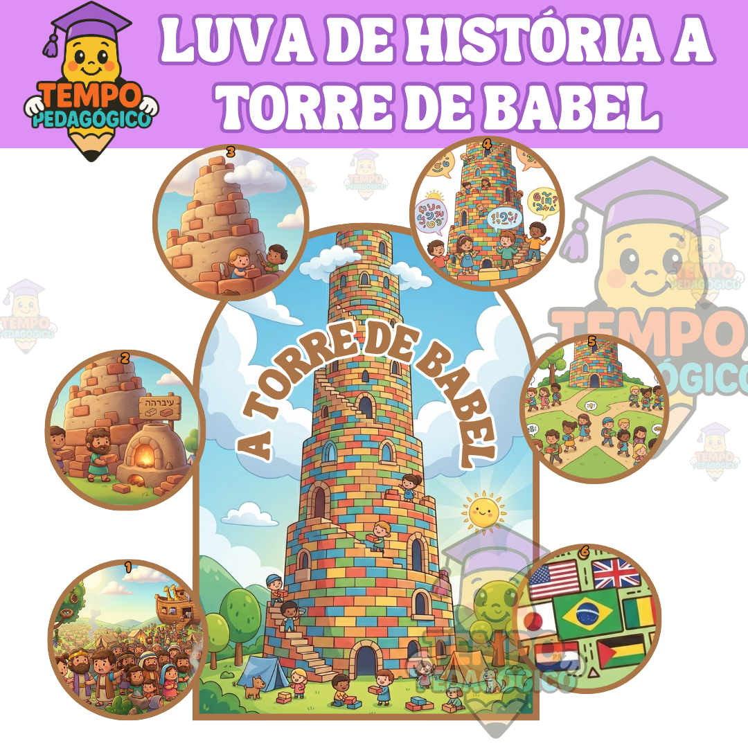 LUVA DE HISTÓRIA A TORRE DE BABEL