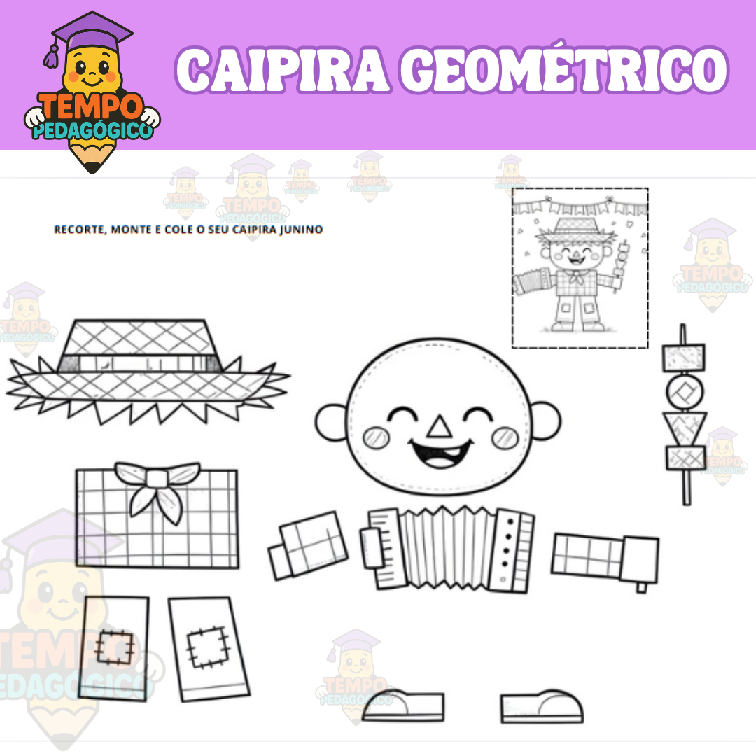 Caipira geométrico