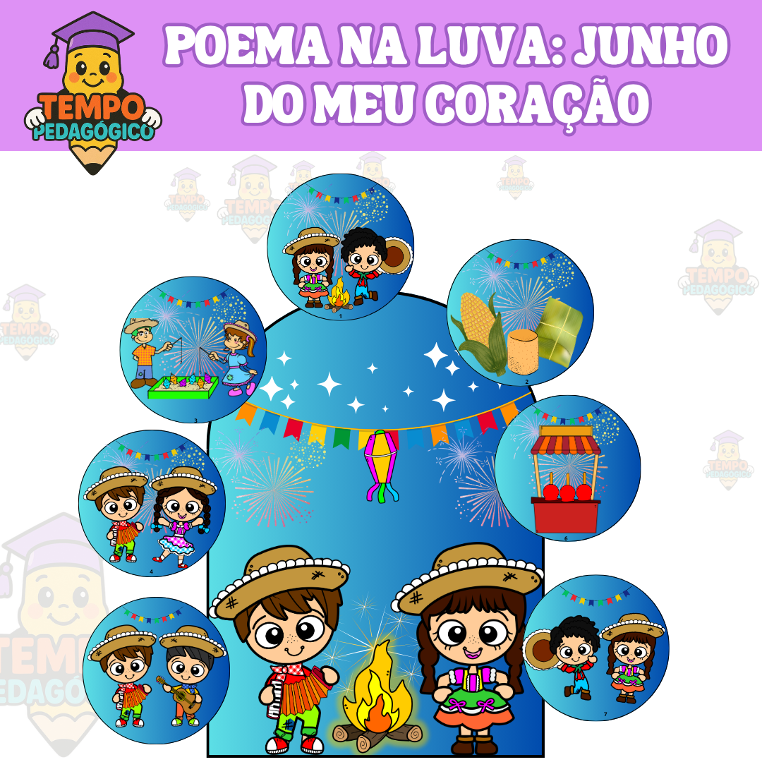 Poema na luva :Junho do meu coração
